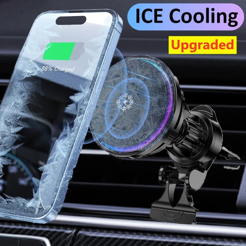 Magnetic Charging Cable - Ijskoeling Magnetische Draadloze Autolader Snel Oplaadstation