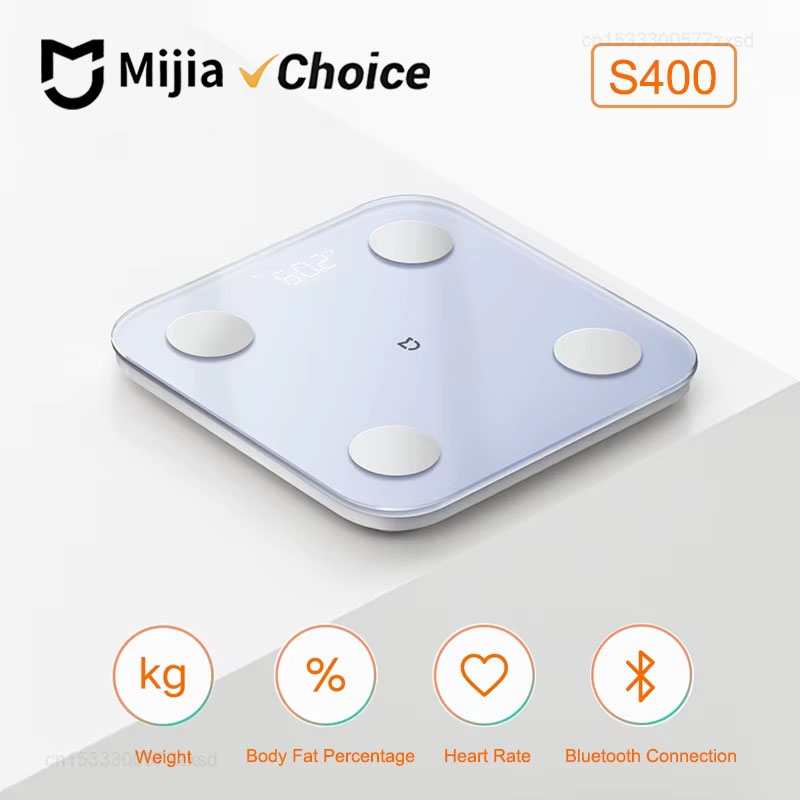 Body Fat Scale Smart - Mijia Lichaamsvetweegschaal S400 Bluetooth 5.0 Smart