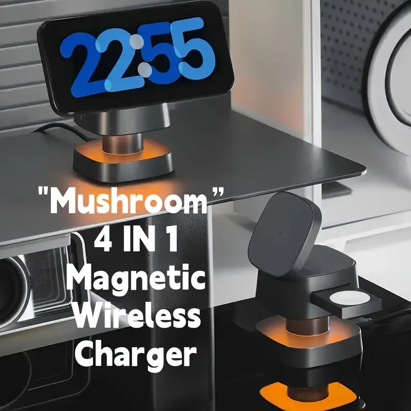 Magnetic Charging Cable - Magnetische 3-in-1 draadloze oplader voor iPhone