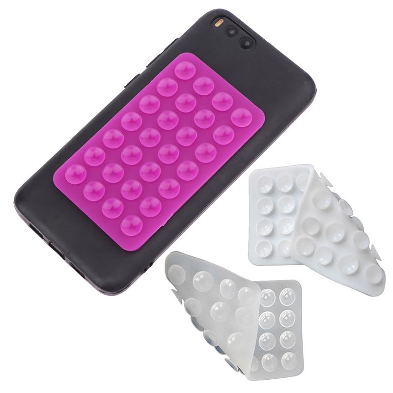 Mobile Electronics Gadgets - 1PC Dubbelzijdige siliconen zuignap Anti-val telefoonhouder