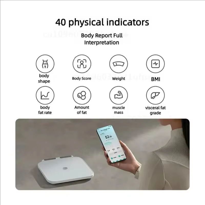 Nwe Xiaomi Mijia Smart Scale S - Body Fat Scale Smart recensie en prijs