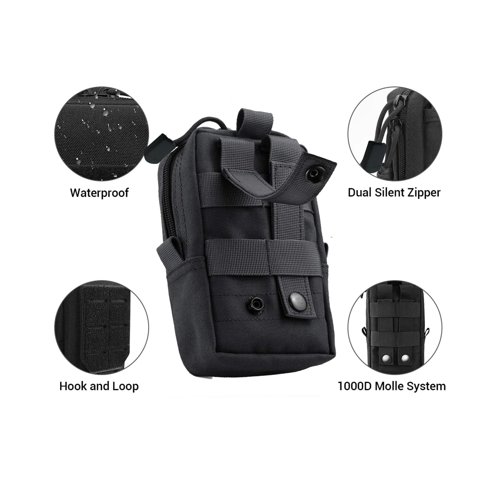 Tactische Molle Pouch Heuptas  - Mobile Electronics Gadgets recensie en prijs