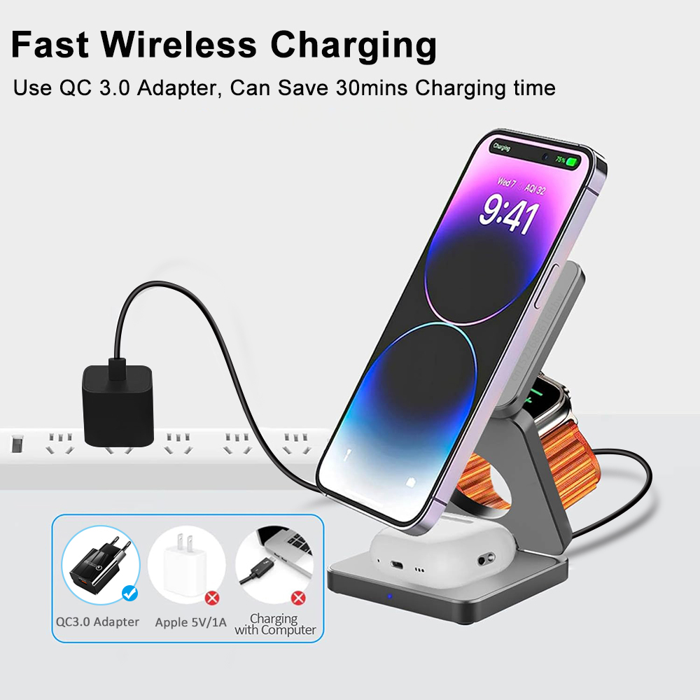 3-in-1 opvouwbare magnetische  - Magnetic Charging Cable recensie en prijs