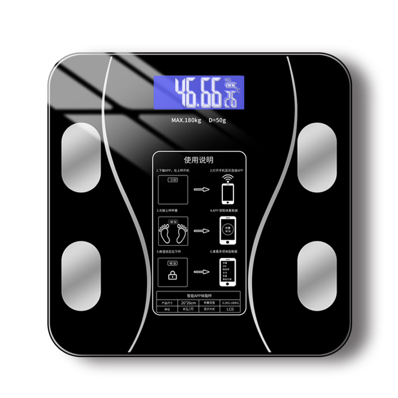 Nieuwe USB-lichaamsvetweegscha - Body Fat Scale Smart recensie en prijs