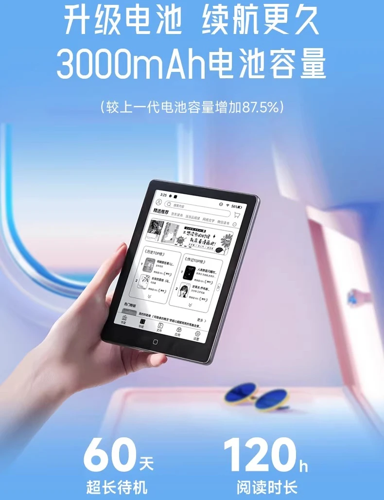 E-ink schermlezer, e-reader, e - E-Ink Tablet Reader recensie en prijs