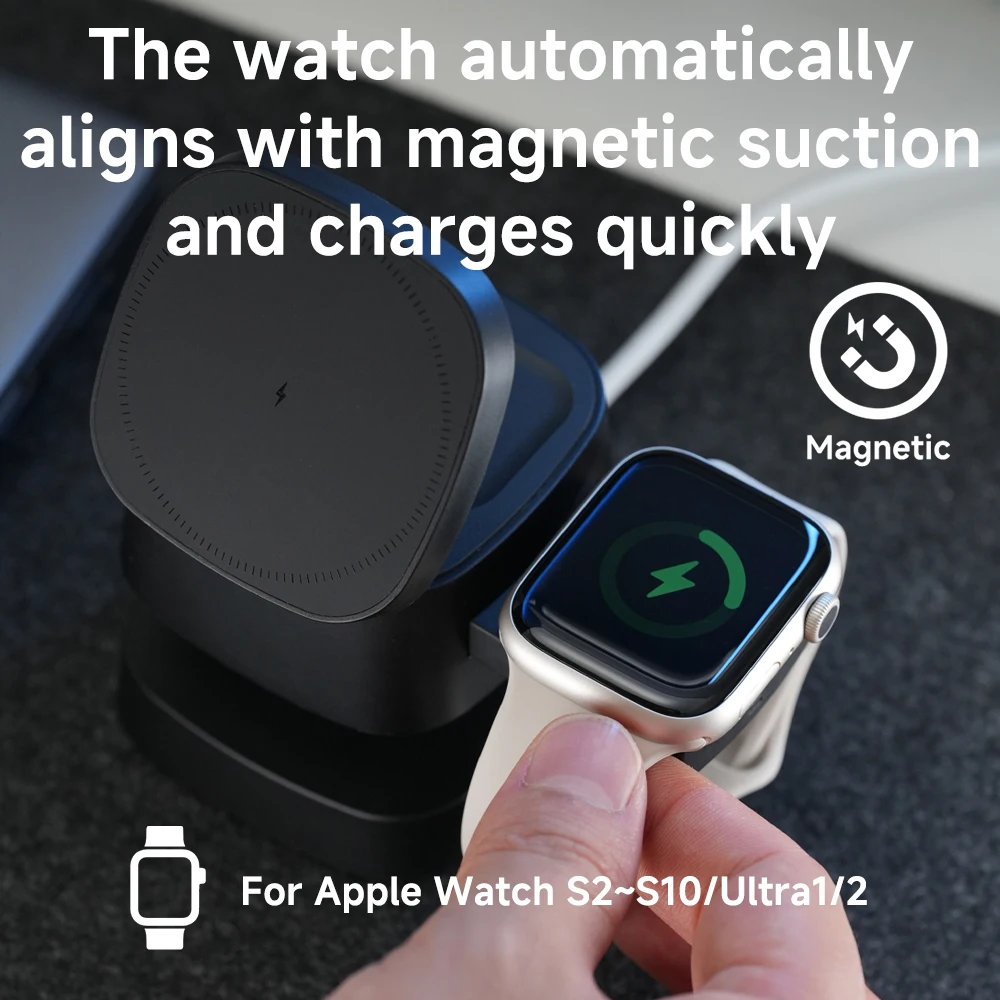 Magnetische 3-in-1 draadloze o - Magnetic Charging Cable recensie en prijs