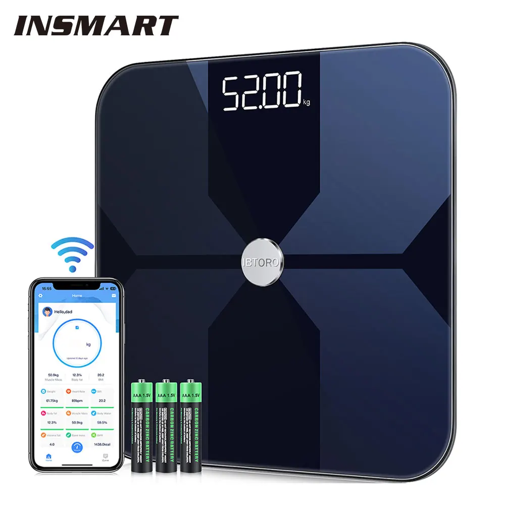 Lichaamsvetweegschaal Wifi Hom - Body Fat Scale Smart recensie en prijs