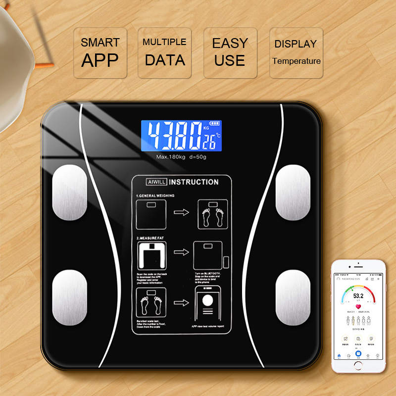 Lichaamsvetweegschaal Slimme d - Body Fat Scale Smart recensie en prijs